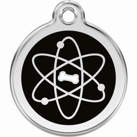 Red Dingo Atom Pet ID Dog Tags