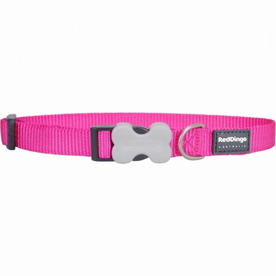 Classic Hot Pink Dog Collar