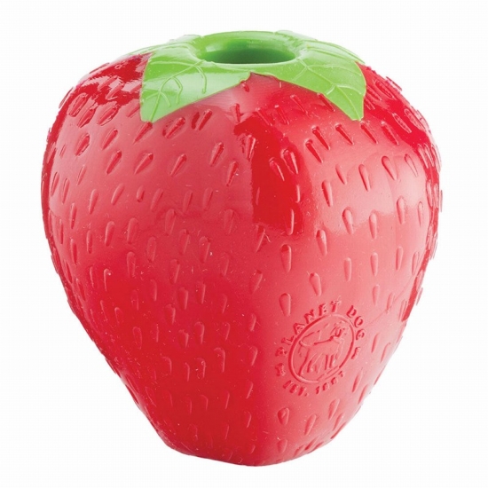 Planet Dog Orbee-Tuff Strawberry Dog Toy