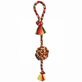 Flossy Chews Monkey Fist Tug Rope 26""