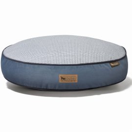 Round Bed - Houndstooth