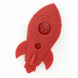 SodaPup Spotnik Rocket Ship Ultra Durable Nylon Dog Chew