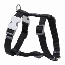 Classic Black Dog Harness