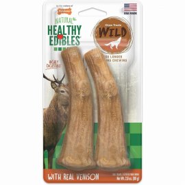 Nylabone Healthy Edibles Antlers 2-Pack